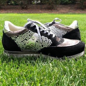 Jeweled Bibi Lou fashion sneakers